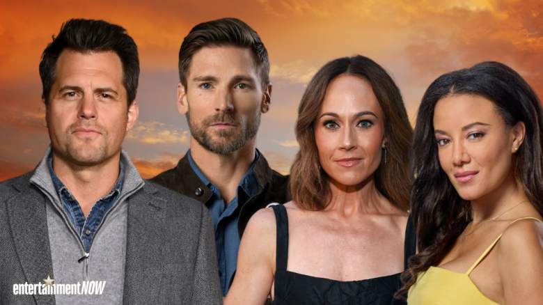Kristoffer Polaha, Andrew Walker, Nikki DeLoach and Heather Hemmens