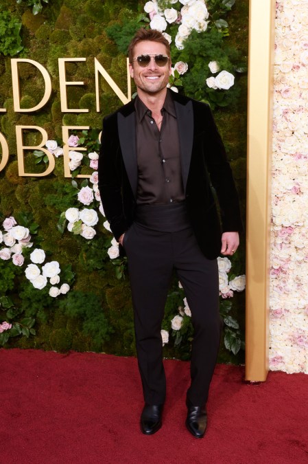 glen powell golden globes