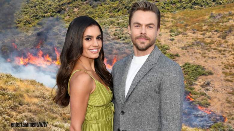 Hayley Erbert and Derek Hough.