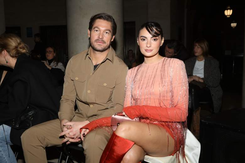 Craig Conover and Paige Desorbo attend the Cucculelli Shaheen fashion show