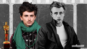 Timothee Chalamet and James Dean