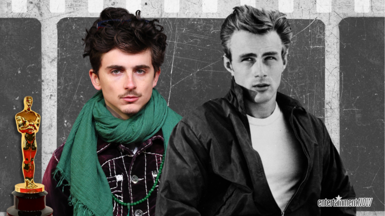 Timothee Chalamet and James Dean