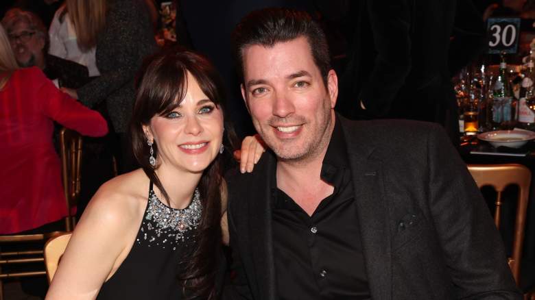 Zooey Deschanel and Jonathan Scott