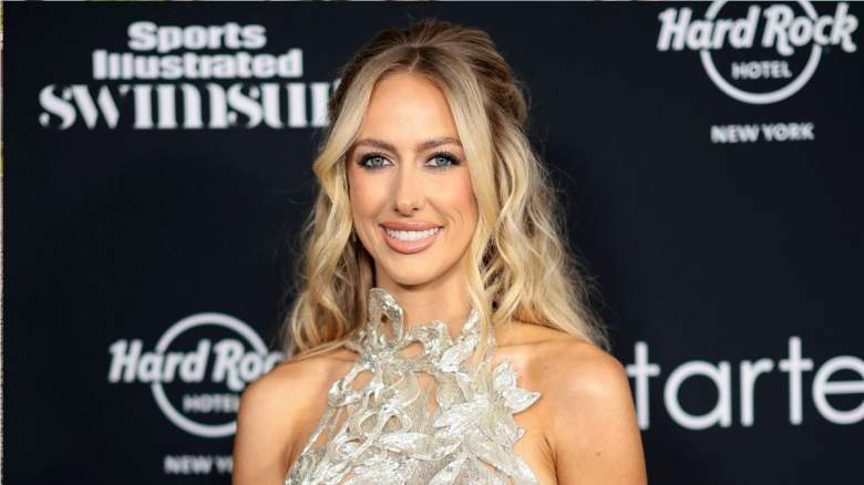 Brittany Mahomes attends the Sports Illustrated Swimsuit 2024 Issue Release and 60th Anniversary Celebration at Hard Rock Hotel New York on May 16, 2024