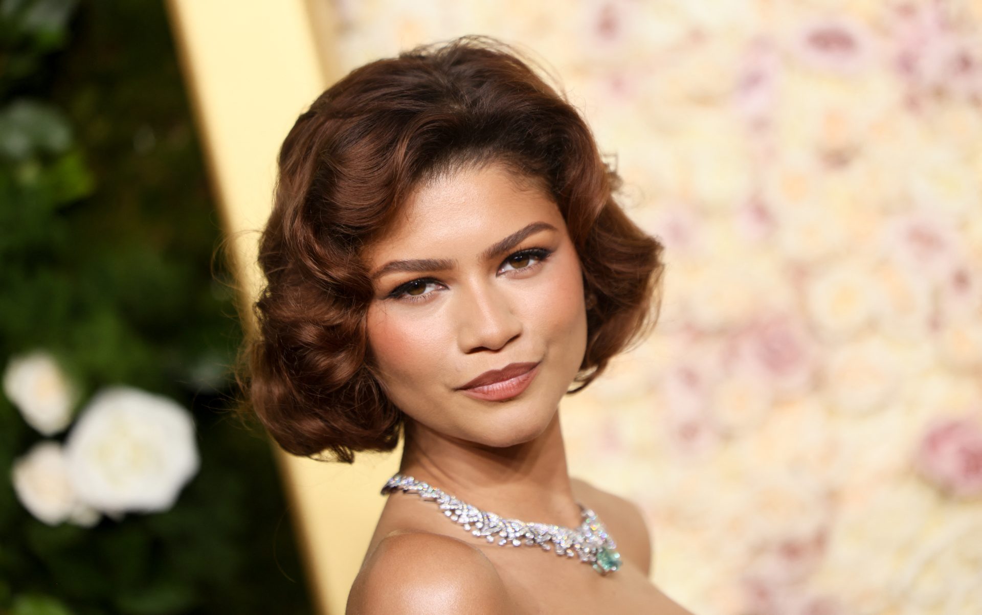 Zendaya arrives for the 82nd annual Golden Globe Awards in 2025.