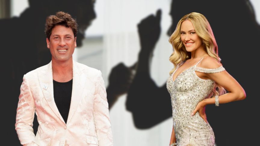 Maks Chmerkovskiy and Peta Murgatroyd.