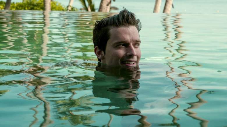 Patrick Schwarzenegger as Saxon Ratliff on White Lotus season 3