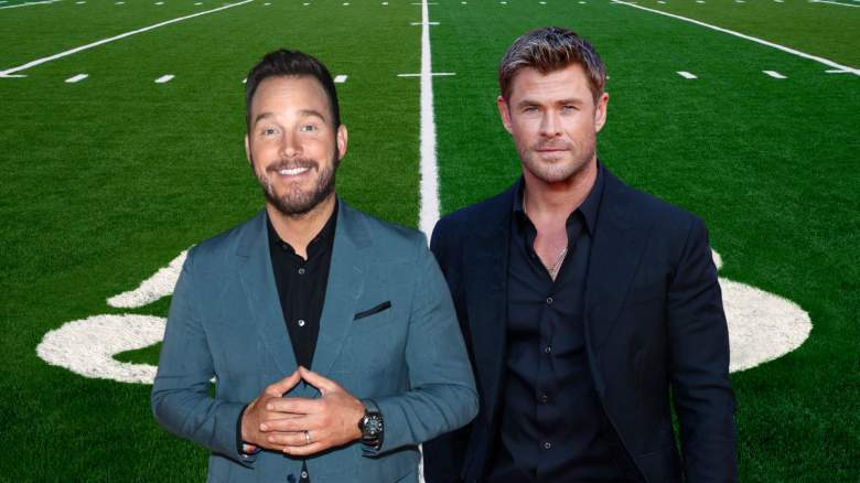 Chris Pratt and Chris Hemsworth