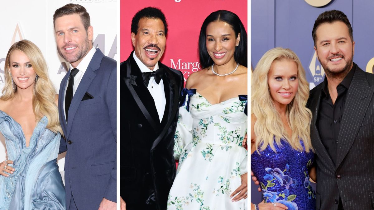 Carrie Underwood and Mike Fisher, Lionel Richie and Lisa Parigi, Caroline and Luke Bryan