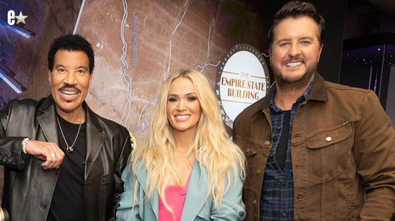 Lionel Richie, Carrie Underwood, Luke Bryan
