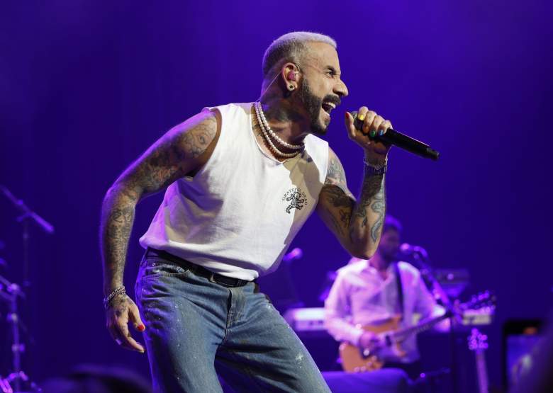 AJ McLean performs at the Ryman Auditorium in 2024 in Nashville, Tennessee.