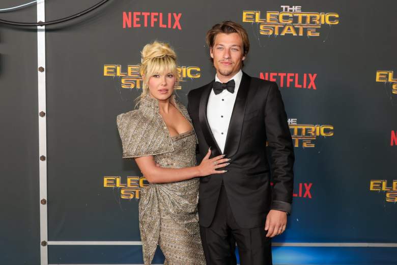 Millie Bobby Brown and Jake Bongiovi attend the world premiere of Netflix's "The Electric State" at The Egyptian Theatre Hollywood on February 24, 2025.