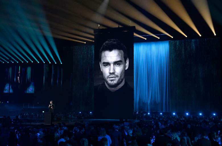 A Liam Payne tribute during The BRIT Awards 202