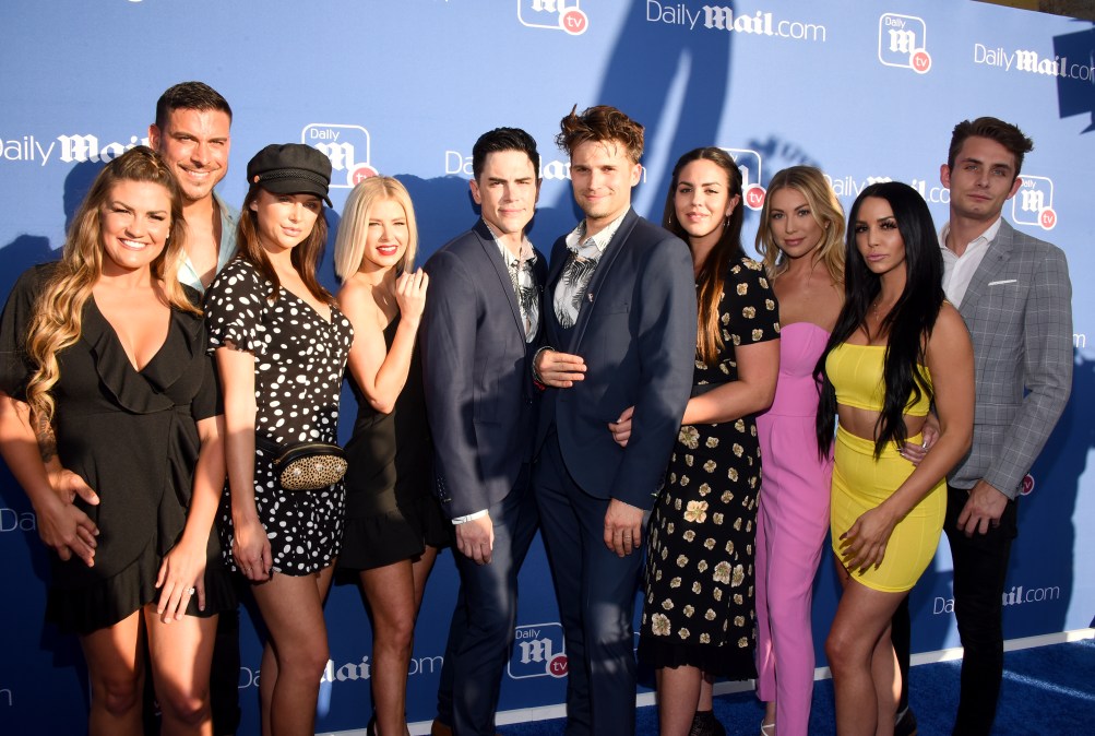 Jax Taylor, Brittany Cartwright, Lala Kent, Ariana Maddix, Tom Sandoval, Katie Maloney-Schwartz, Stassi Schroeder, Scheana Shay and James Kennedy