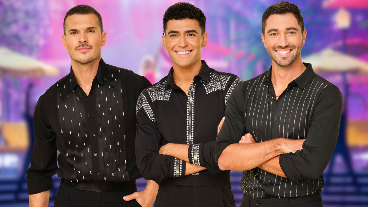 Gleb Savchenko, Ezra Sosa, and Joey Graziadei