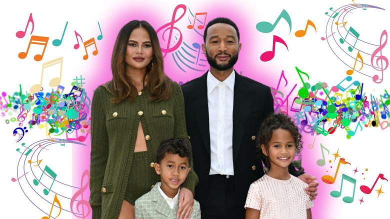 Chrissy Teigen, John Legend and kids