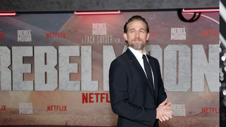 Charlie Hunnam attends the Netflix Premiere of Zack Snyder's REBEL MOON - Part One: A Child of Fire