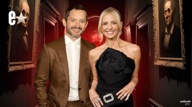Elijah Wood and Sarah Michelle Gellar