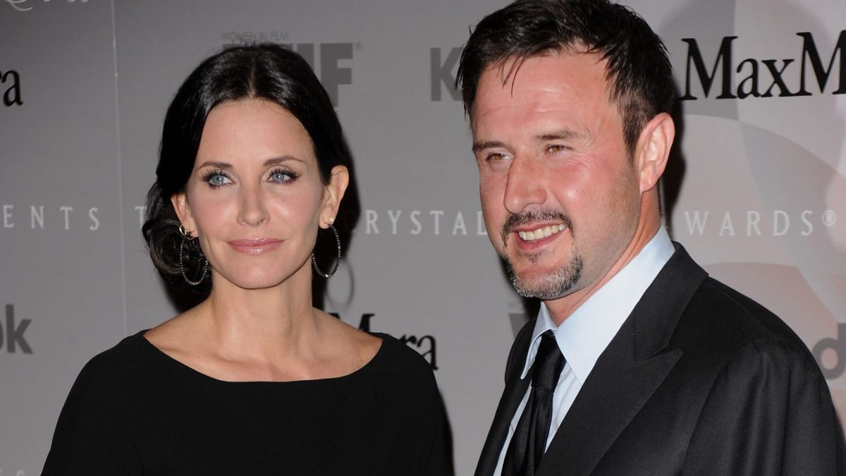 Courteney Cox and David Arquette