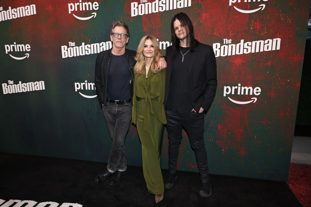 Kevin Bacon, Kyra Sedgwick and Travis Bacon