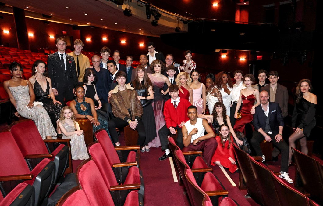 Cast of the Broadway play "Stranger Things: The First Shadow"