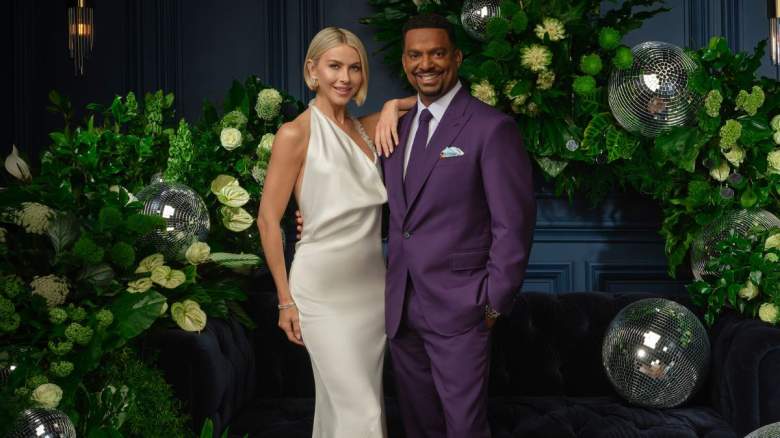 Julianne Hough and Alfonso Ribeiro.