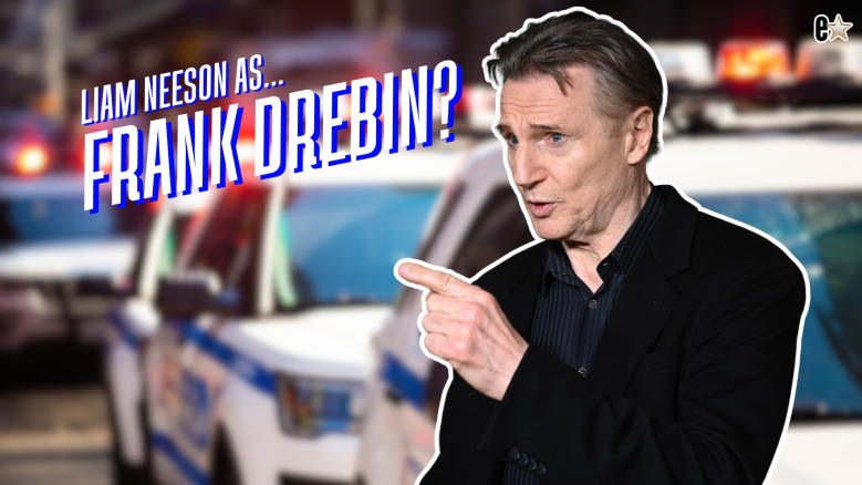 Liam Neeson as Frank Drebin in "The Naked Gun" Reboot