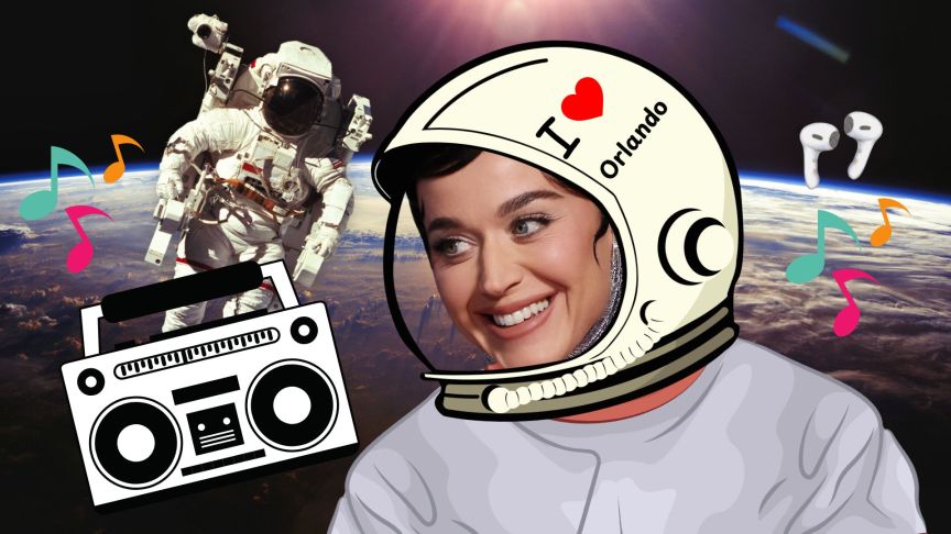 Katy Perry's Playlist for Space
