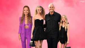 Eric Dane and Rebecca Gayheart with their daughters Billie Beatrice Dane and Georgia Dane