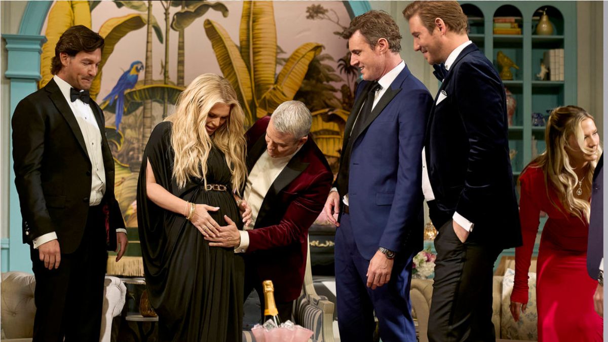 Madison LeCroy debuted her baby bump to her Southern Charm co-stars at the season 10 reunion.
