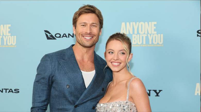 Glen Powell and Sydney Sweeney attend Columbia Pictures' "Anyone But You" New York Premiere at AMC Lincoln Square Theater on December 11, 2023