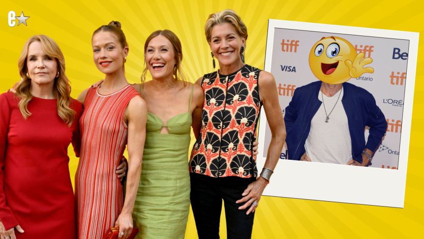 Lea Thompson, Genevieve Angelson, Schuyler Fisk, Wendie Malick. Inset: David James Elliott