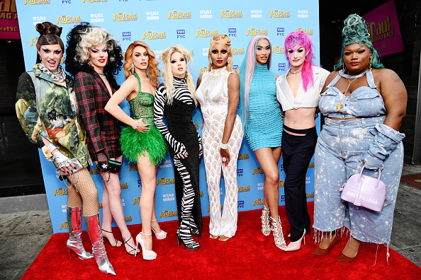 Daya Betty, Bosco, Jasmine Kennedy, Willow Pill, Angeria Paris van Michaels, Kerri Colby, Lady Camden, and Kornbread