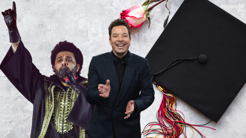 Jimmy Fallon and The Weekend
