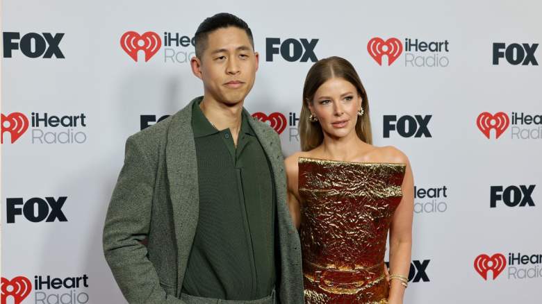 Daniel Wai and Ariana Madix attend the 2025 iHeartRadio Music Awards at Dolby Theatre on March 17, 2025