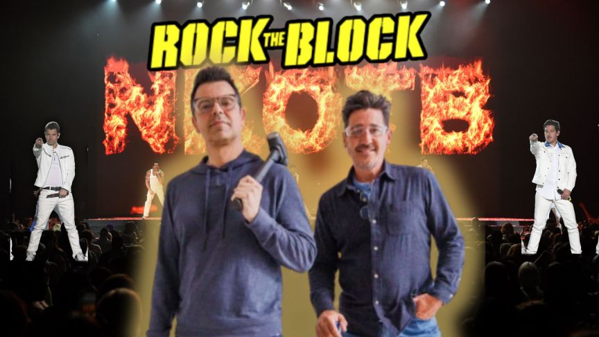 Jordan & Jonathan Knight Talk Blocks