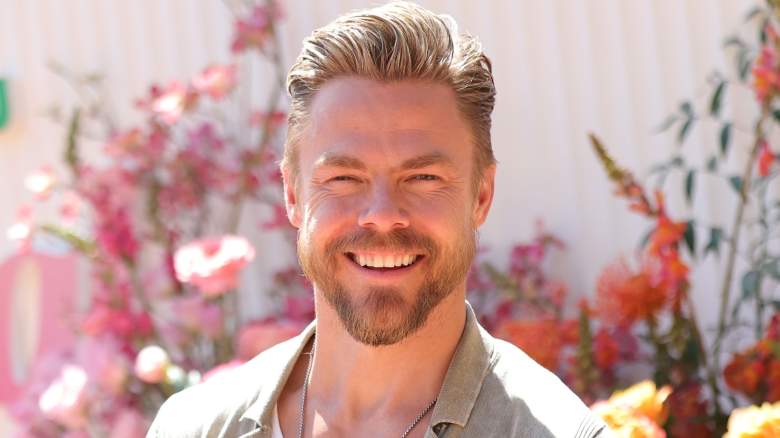 Derek Hough smiling