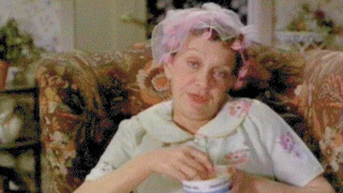 Erica Yohn as Grandma Ida in "State of Grace"