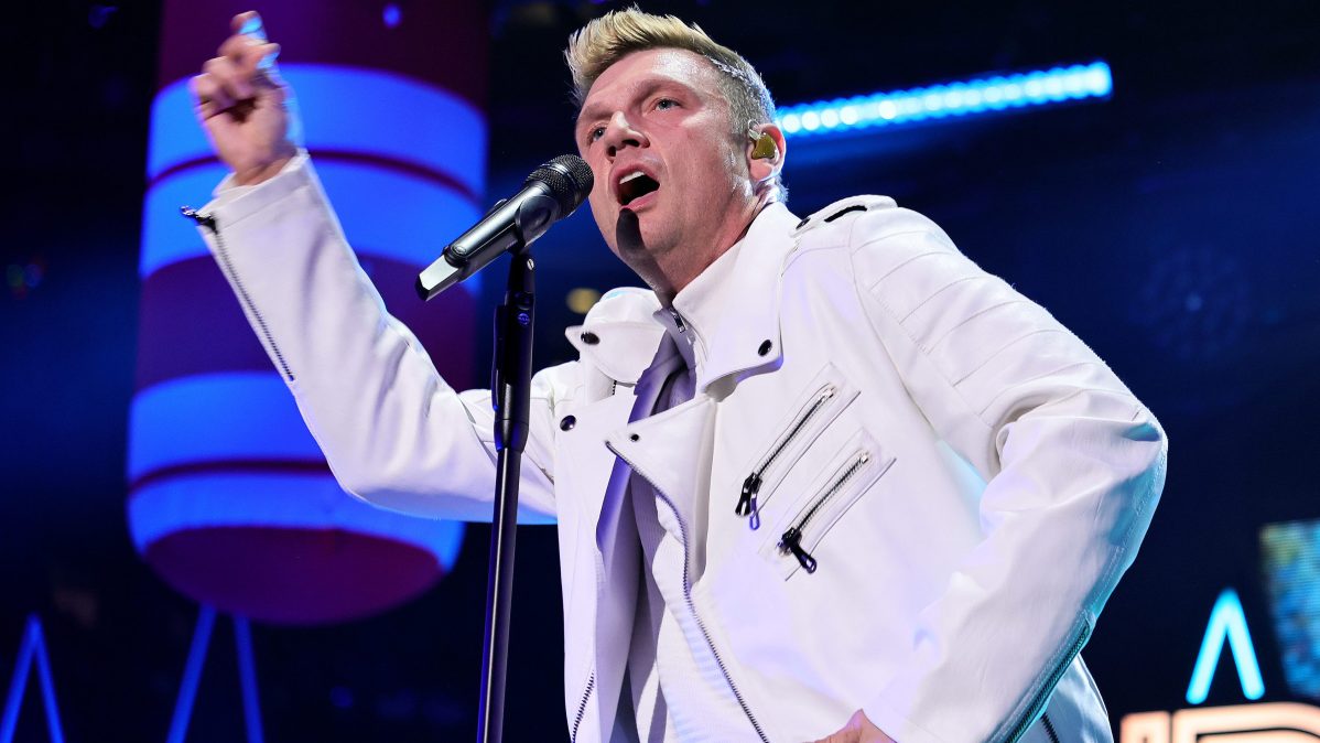Nick Carter (Backstreet Boys) performs at iHeartRadio Z100’s Jingle Ball 2022