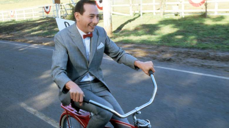 Paul Reubens as Pee-Wee Herman in 'Pee-Wee's Big Adventure'