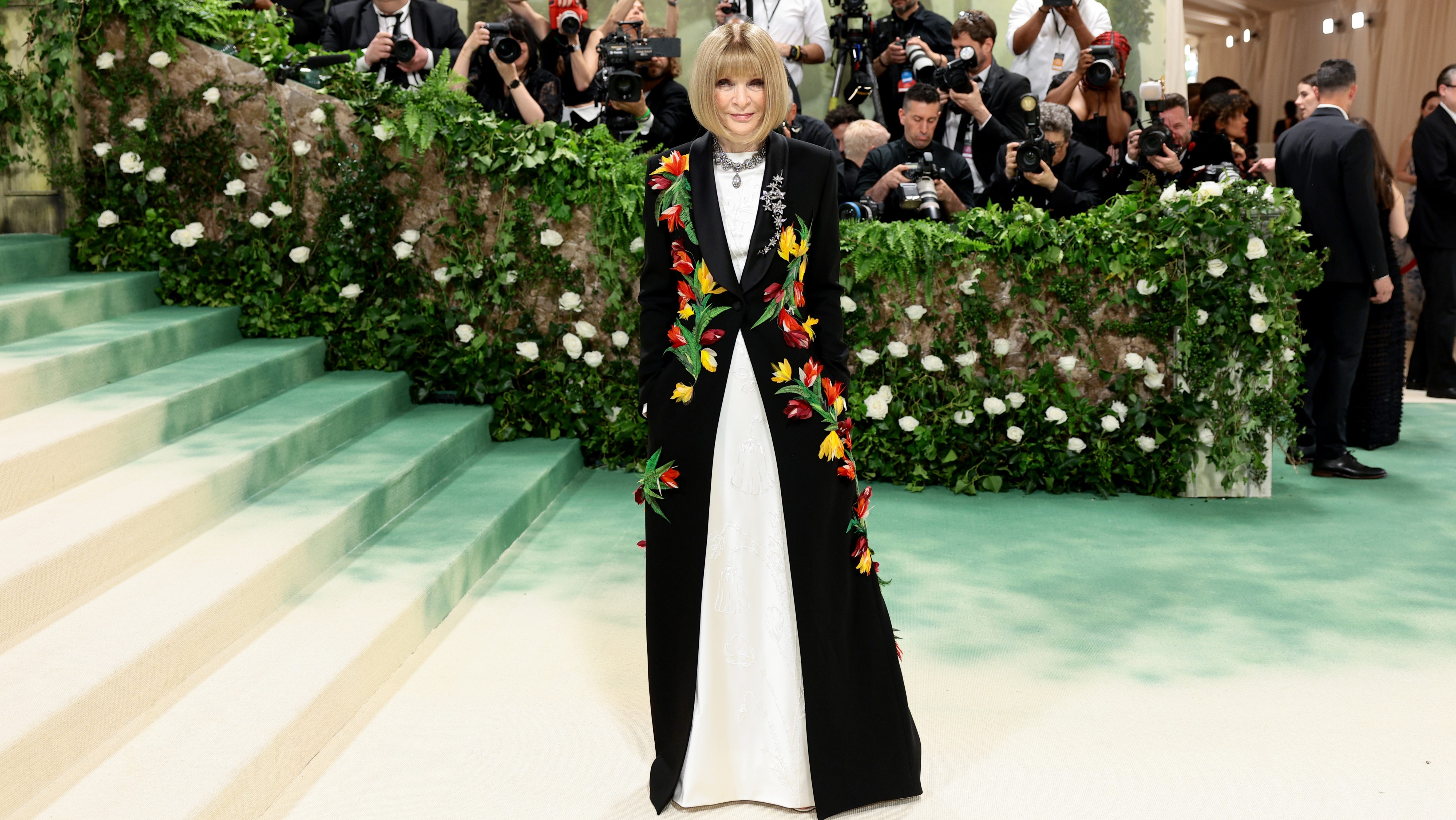 Anna Wintour at the 2024 Met Gala Celebrating "Sleeping Beauties: Reawakening Fashion"