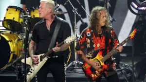 James Hetfield and Kirk Hammett of Metallica (2024)