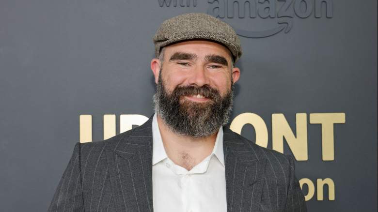 Jason Kelce attends the Amazon 2025 Upfront at Beacon Theatre on May 12, 2025