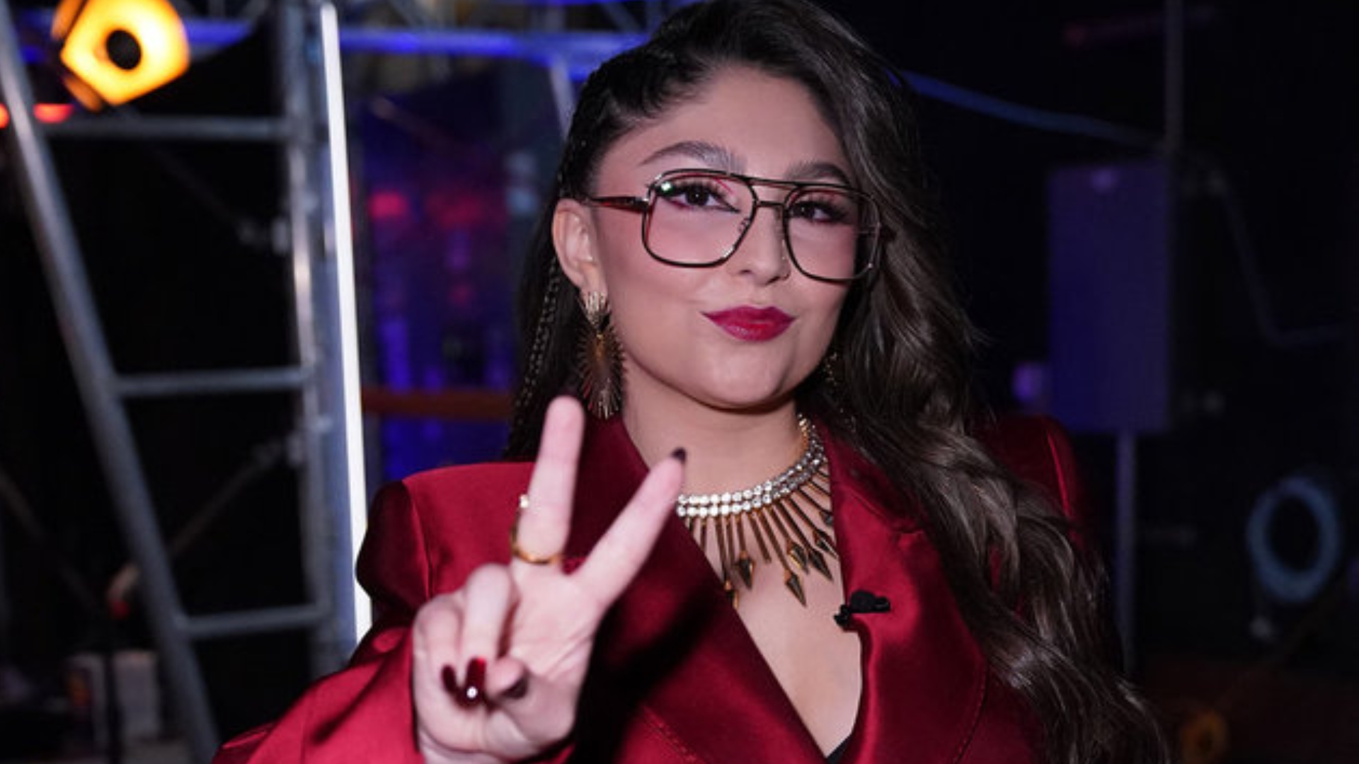 Lucia Flores-Wiseman posing for a photo