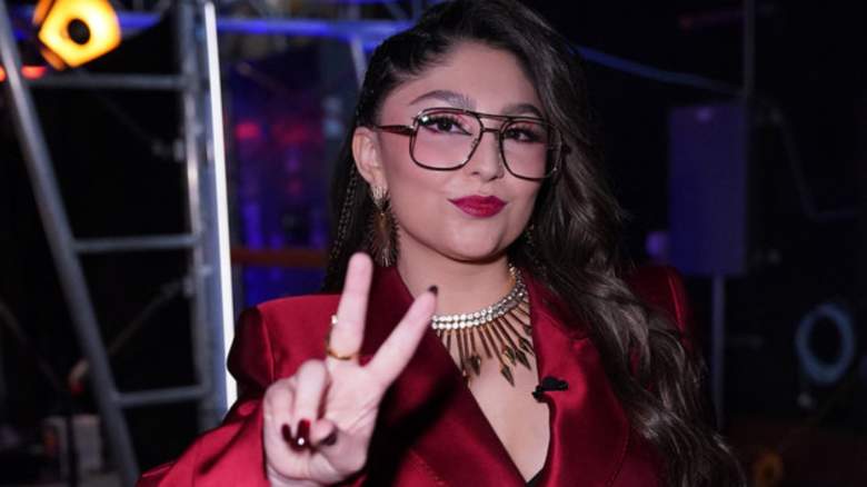 Lucia Flores-Wiseman posing for a photo