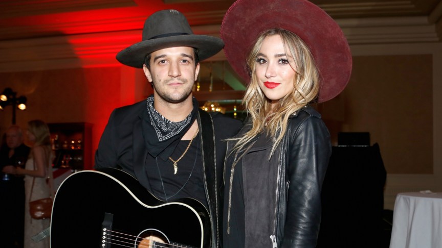 Mark Ballas and BC Jean attend an event