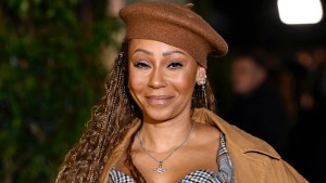 Mel B smiling
