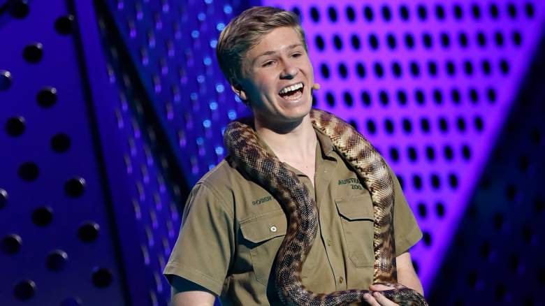 Robert Irwin laughing