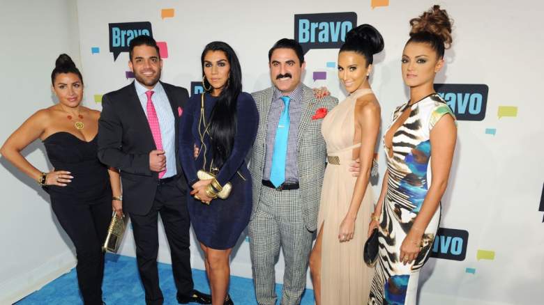 The cast of Shahs Of Sunset attend the 2013 Bravo New York Upfront at Pillars 37 Studios on April 3, 2013 in New York City