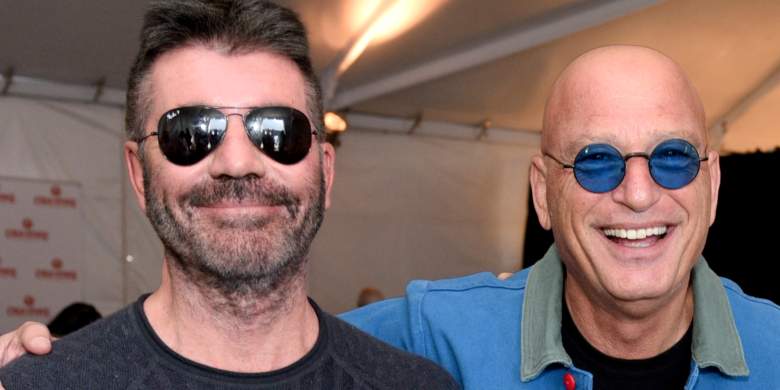 Simon Cowell and Howie Mandel